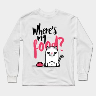 The Hungry Mad Cat Long Sleeve T-Shirt